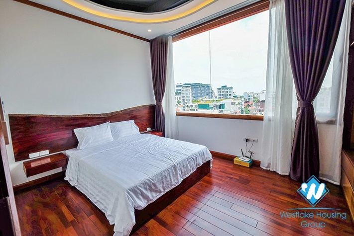 Luxury penthouse apartment for rent in To Ngoc Van st, Tay Ho District 
